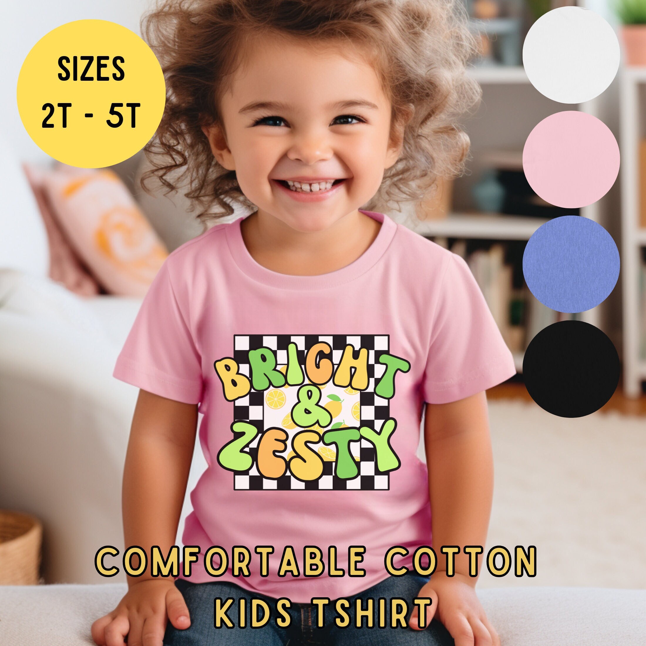 ★RAIVE★ Checker Board Baby fit Graphic Tshirt VW5ME914_3co Bright & Zesty Retro Tshirt | Toddler and Kids Checkerboard