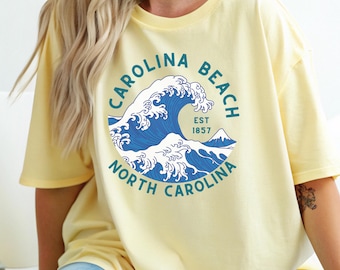 Shirt Carolina Beach North Carolina, T-shirt met vakantieherinnering