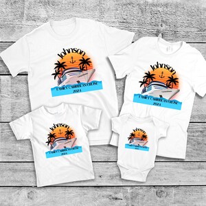 Custom Family Cruise Shirt Family Matching Vacation T-Shirt Personalized Group Cruise Shirt Summer Cruise Tee Personalized Cruise Ship Shirt