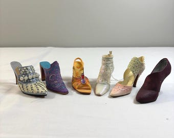 Just The Right Shoe by Raine Collectible miniatuur schoenbeeldjes Snuisterijen Vintage Willitts afzonderlijk verkocht