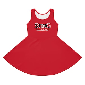 Sting Girls&#39; Sleeveless Sundress (AOP)