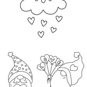Printable Kids Valentines Activity Page - Etsy