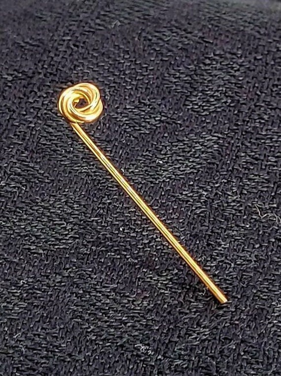 Stick Pin Love Knot Gold Vintage 1990's Mothers' D