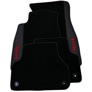 Audi a1 car on sale mats with logo