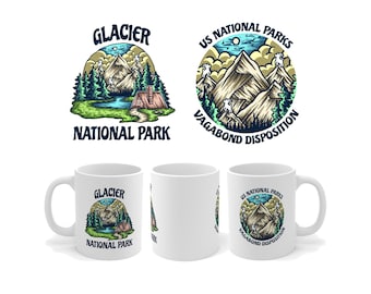 Glacier National Park Mug NationalParks Gift