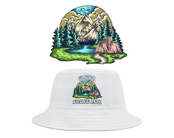 Glacier National Park Bucket Hat