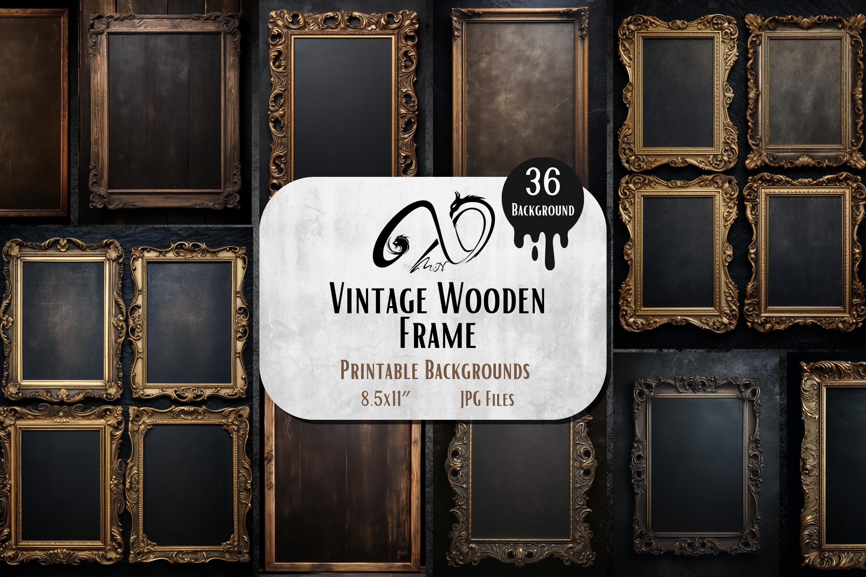 Vintage Picture Frames For Sale that are older than 50 years