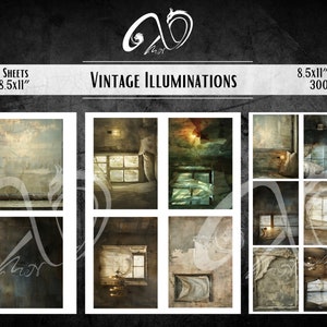 Vintage Illuminations: Window Scene, Vintage Distressed Windows ...
