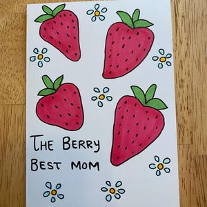 Carte Meilleure maman Berry