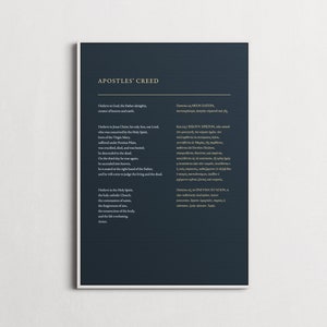 Apostles&#39; Creed (Digital File)