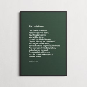 Das Vaterunser (Contemporary Green)