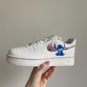Stitch Shoe Hand Painted Air Force 1