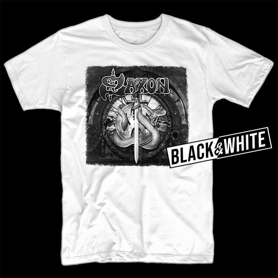 Saxon Album Cover Metal Hard Rock Music T Shirt All Sizes Etsy