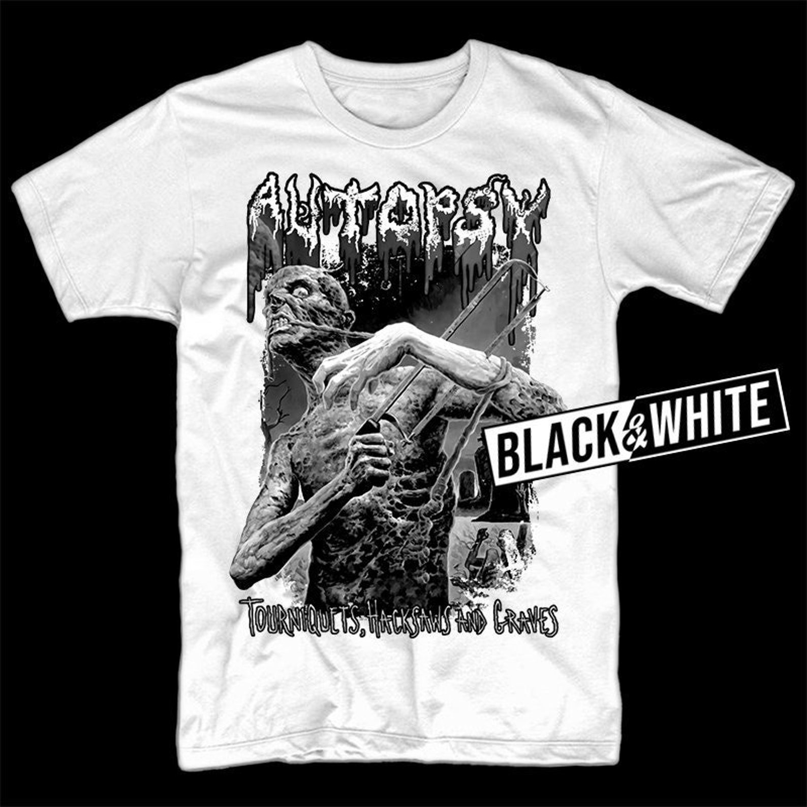 Autopsy Tourniquets Hacksaws and Graves Poster Album Cover Etsy