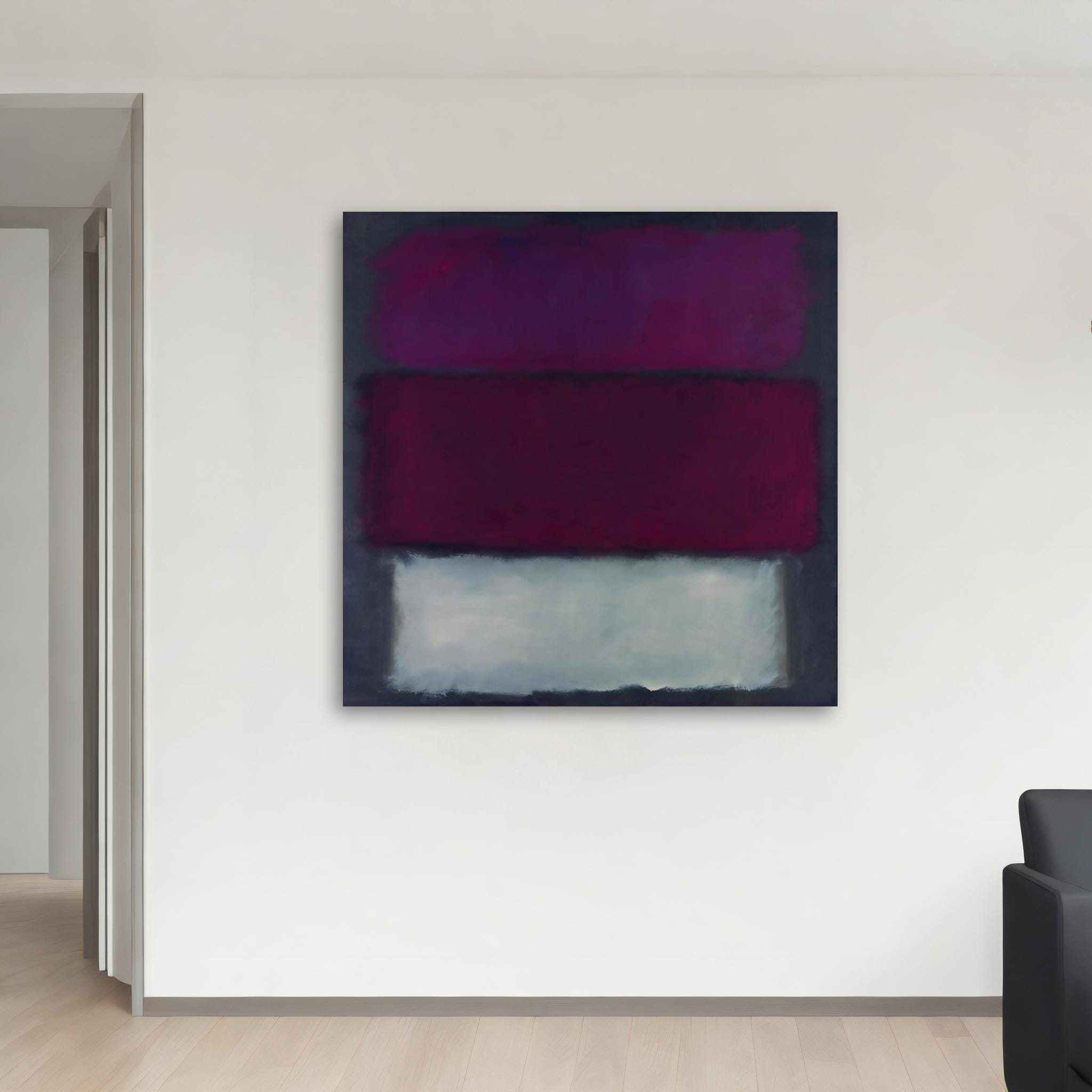 Mark Rothko No 61 Mark Rothko ‘no. 61 (rust and Blue), 1953’ Abstract Canvas Painting ...
