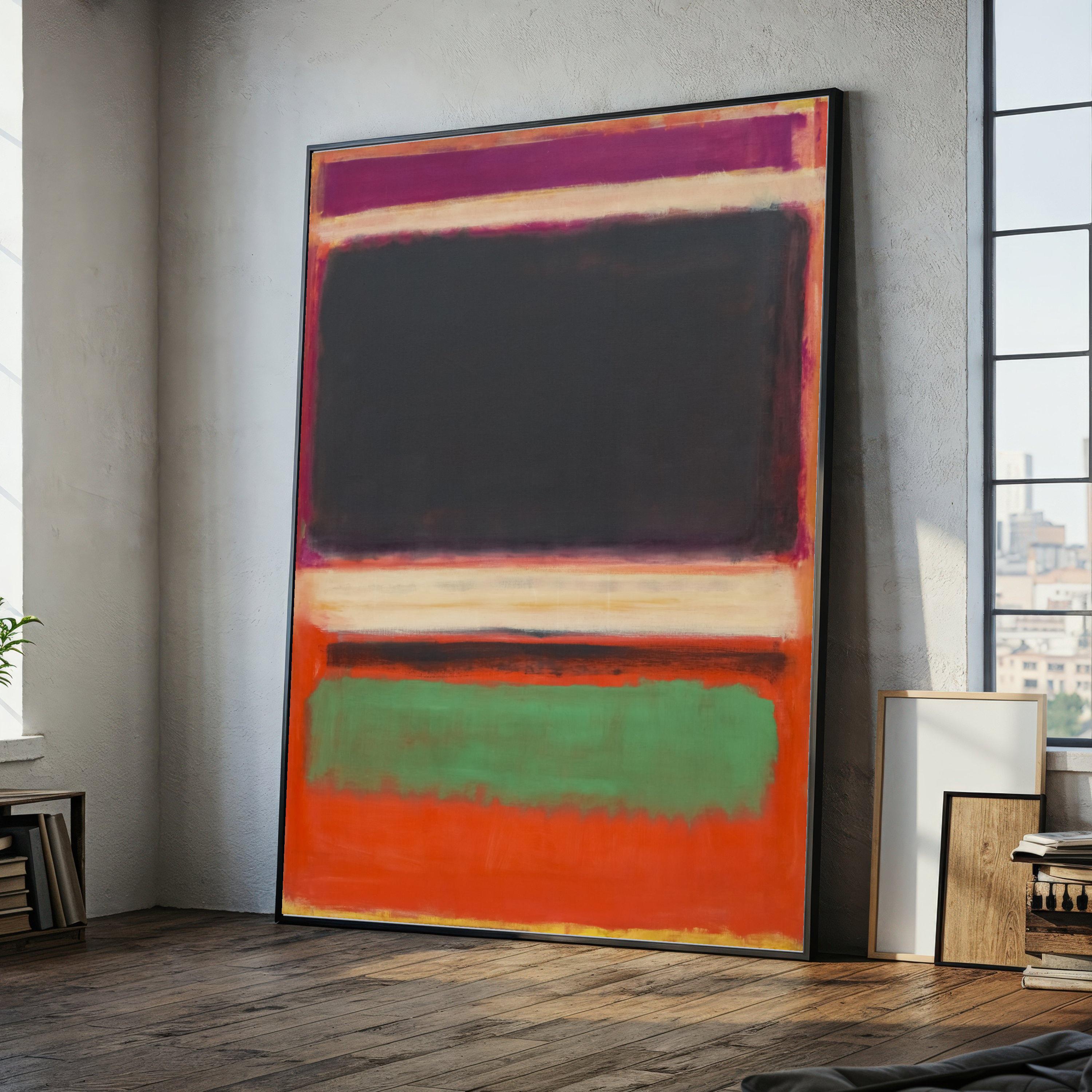 Blocks Mark Rothko Mark Rothko Abstract Color Blocks Canvas Wall Art 784 Unique Museum ...
