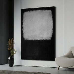 Mark Rothko Canvas Painting, Mark Rothko Print, Museum Exhibition Poster, Modern Art, Expressionism Painting, Abstract Wall Art,