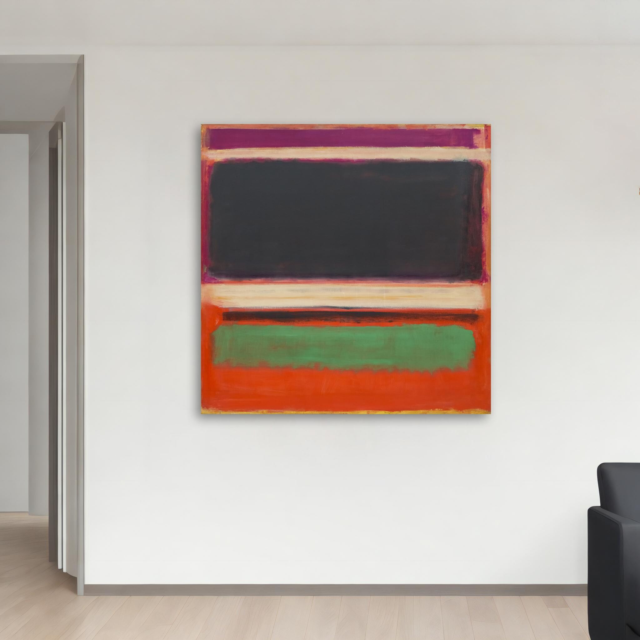Mark Rothko Composition Mark Rothko ‘untitled (multicolor Composition), 1948’ Abstract Canvas ...