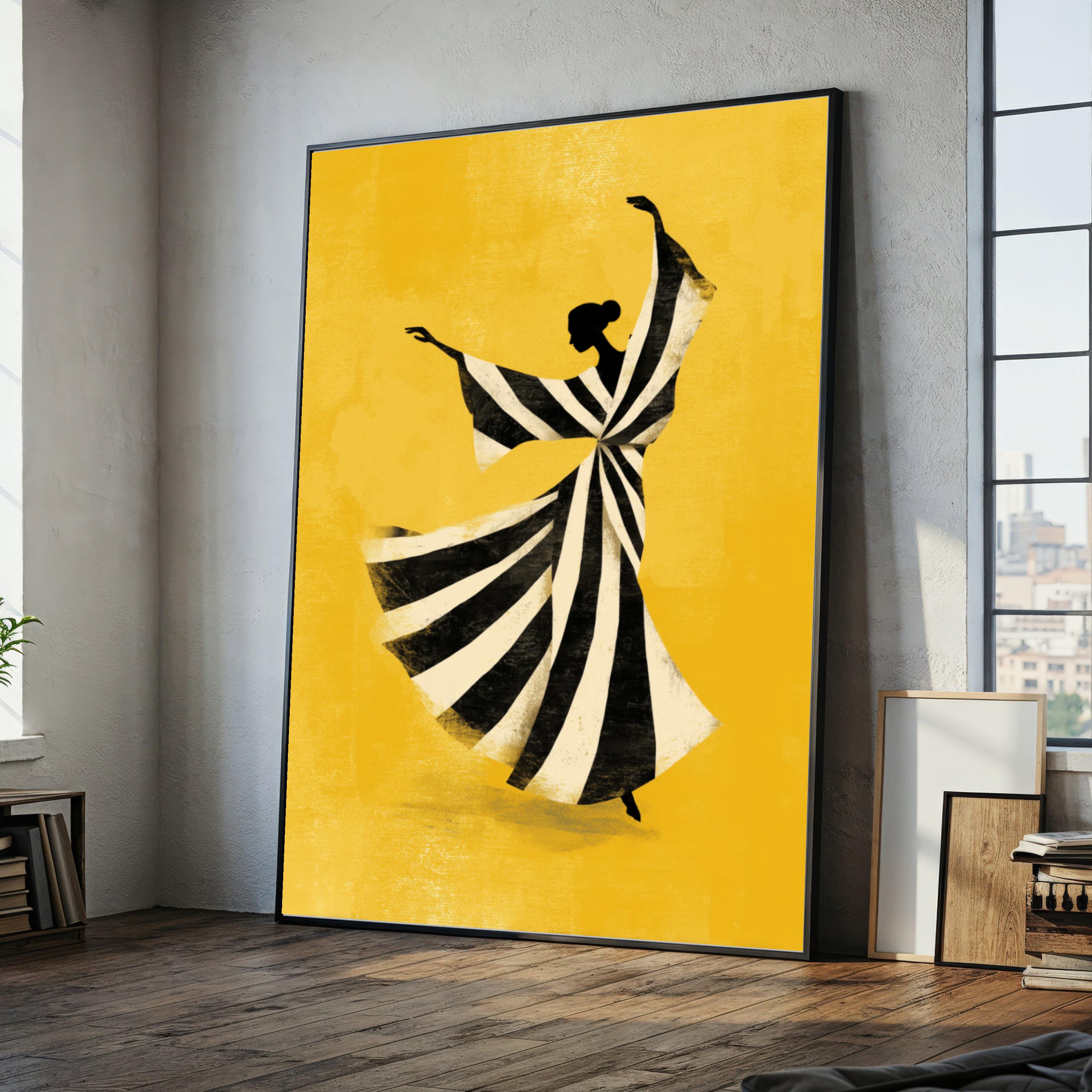 Black Yellow Stripe Dress - Etsy Black Yellow Stripe Dress - Etsy