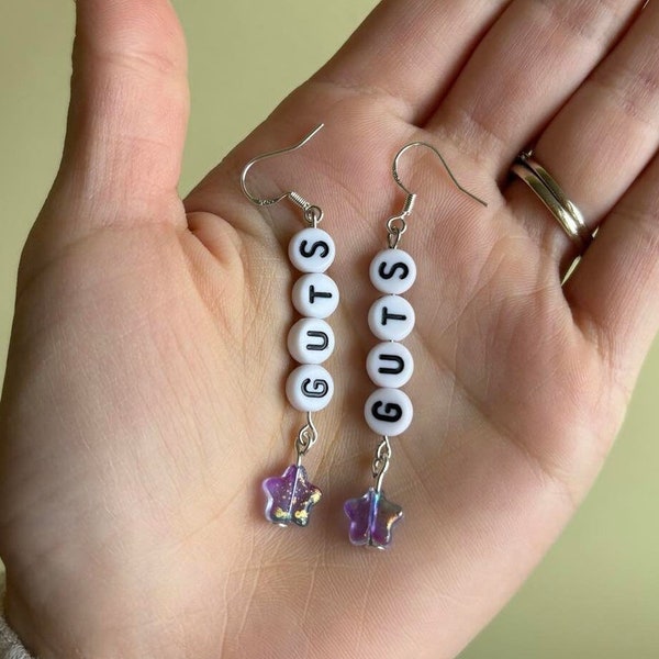 Guts Earrings, Sour, GUTS theme, Good 4 u, guts jewelry, olivia pulsera, Olivia Guts, Olivia earrings, earring olivia, Obsessed, GUTS