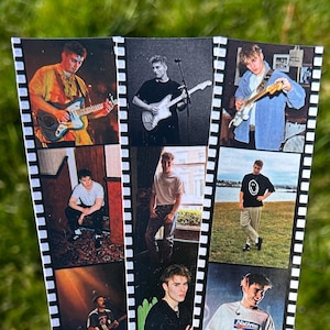 Sam Fender Bookmark | Handmade Retro Film Strip Design