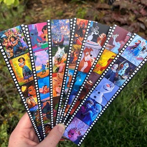Disney Lesezeichen / Dame und Tramp Prinzessin und der Frosch Lilo & Stitch Encanto/ Schlafzimmer Dekor/ Kinder Leseaktivitäten