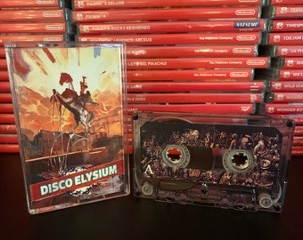 Disco Elysium (2019) Custom Cassette Tape Artwork for Soundtrack OST