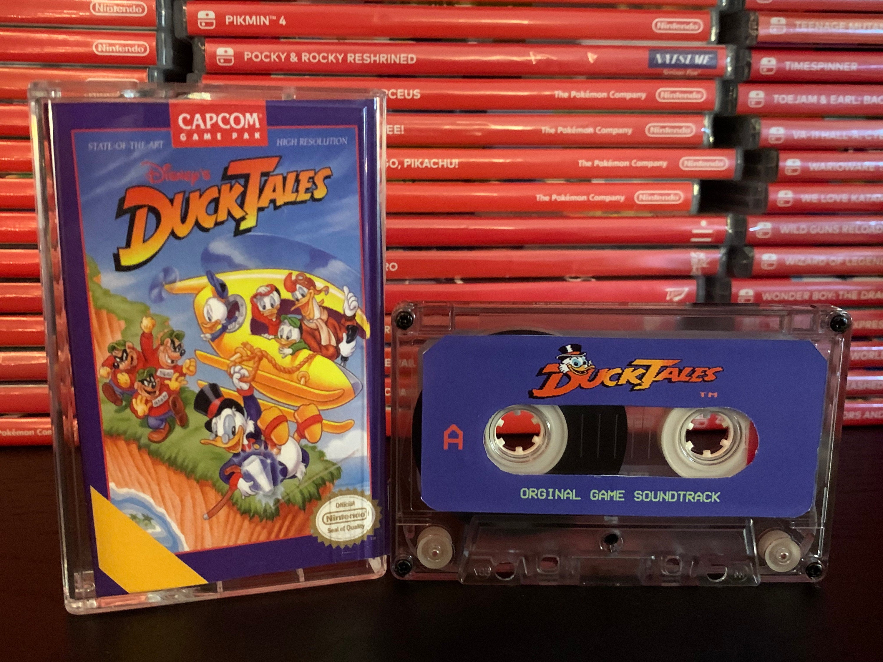 Ducktales (1989, Nintendo Entertainment System NES) Custom