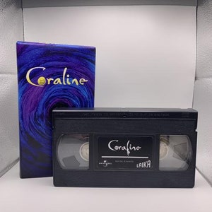 Coraline (2009) Custom VHS Tape Convention Copy