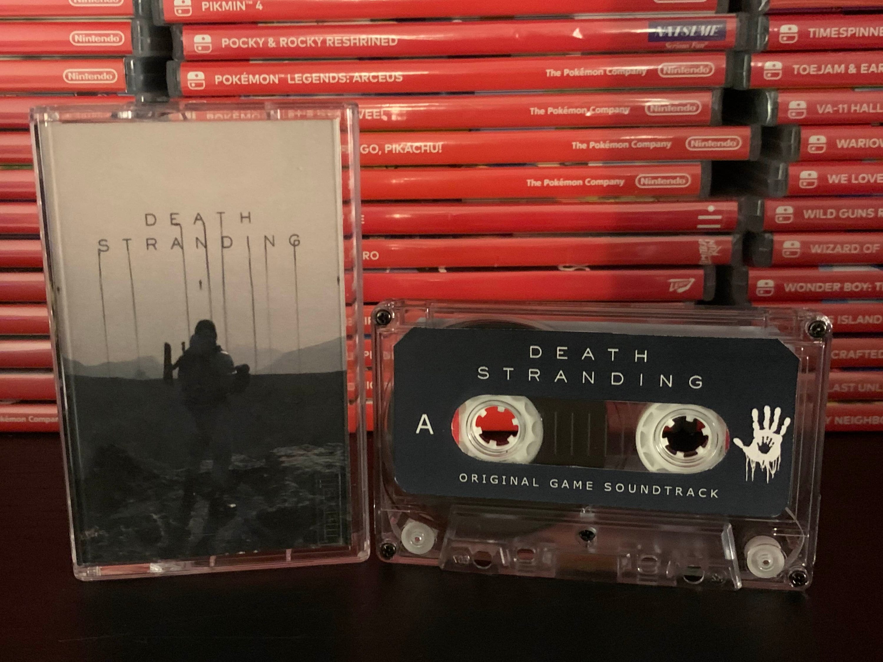 Death Stranding (2019) Custom Cassette Tape Fanart Artwork for Soundtrack OST