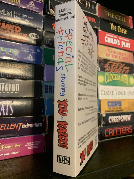 Special Friends Starring YOU on Kazoo! (1989) Custom VHS Tape