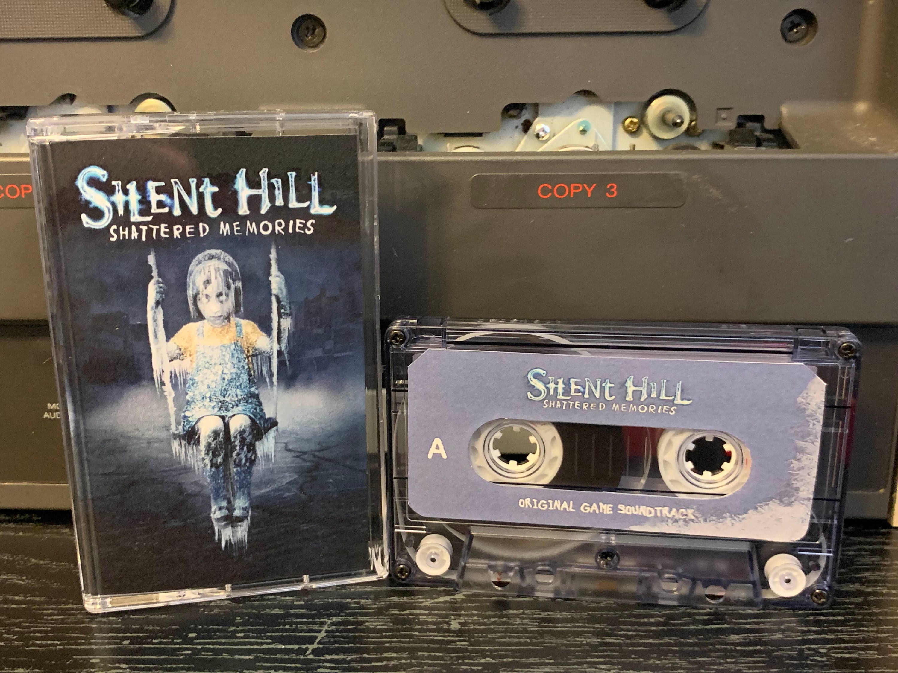 Silent Hill Shattered Memories (2009) Custom Cassette Tape Artwork