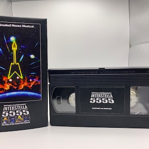 Interstella 5555: The 5tory of the 5ecret 5tar 5ystem (2003) Custom VHS Tape Convention Copy
