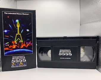 Interstella 5555: The 5tory of the 5ecret 5tar 5ystem (2003) Custom VHS Tape Convention Copy