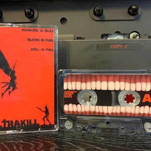 UltraKill Infinite Hyperdeath (2020) Custom Kassette Tape Display Fanart Artwork für den Soundtrack OST