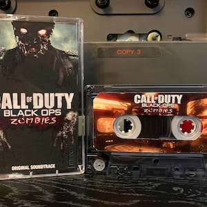 Call of Duty: Black Ops Zombies (2011) Custom Cassette Tape for Soundtrack OST