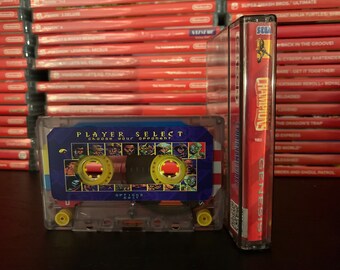 Eternal Champions (1993, Sega Genesis) Custom Cassette Tape
