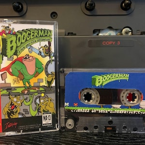 Boogerman (1994, Sega Genesis) Custom Cassette Tape Fanart Artwork for Soundtrack OST