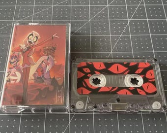 Hazbin Hotel Temporadas 1 y 2 (2024, 2025) Cinta de casete personalizada para la banda sonora original