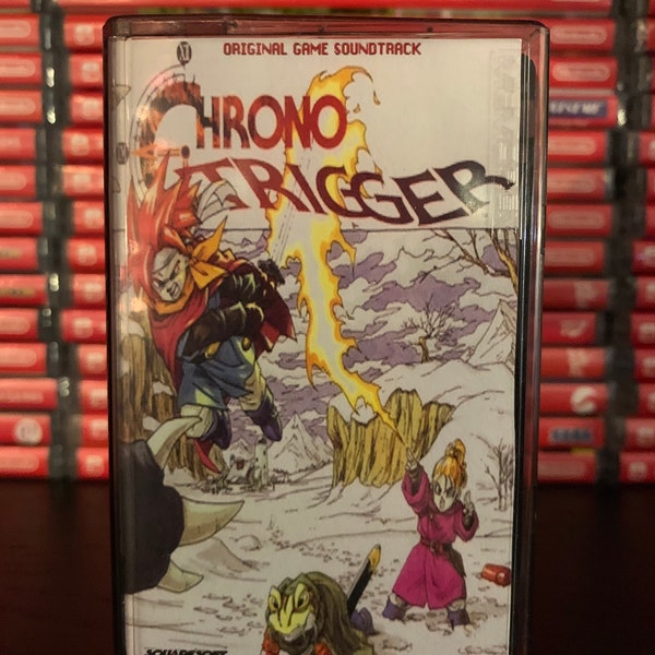 Chrono Trigger (1995, SNES) Custom Cassette Tape Soundtrack OST