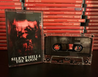 Silent Hill 4 (2004, PlayStation 2 PS2) Custom Cassette Tape Artwork for Soundtrack OST