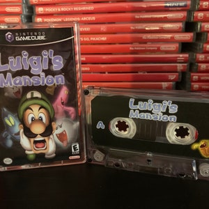 Luigi's Mansion (2001, Nintendo GameCube) Custom Cassette Tape for Soundtrack OST