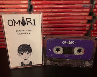 Omori (2020) Custom Cassette Tape Fanart Artwork for Soundtrack OST