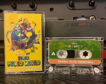 Super Mario World Nintendo Soundtrack Vinyl Record - Etsy Canada