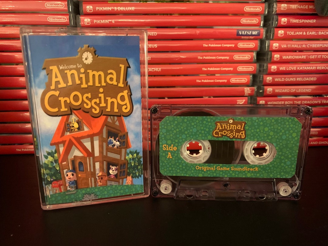 Tape Only 鬼レアGのCD化23枚セット Animal Crossing (2001, Nintendo Gamecube GCN) Custom Cassette Tape