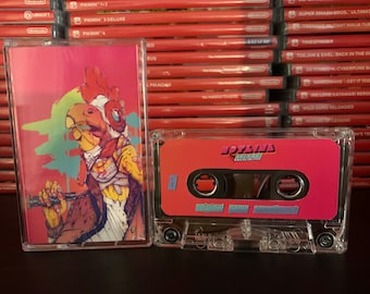 Hotline Miami (2012): Arte de fan art de casete personalizado para la banda sonora