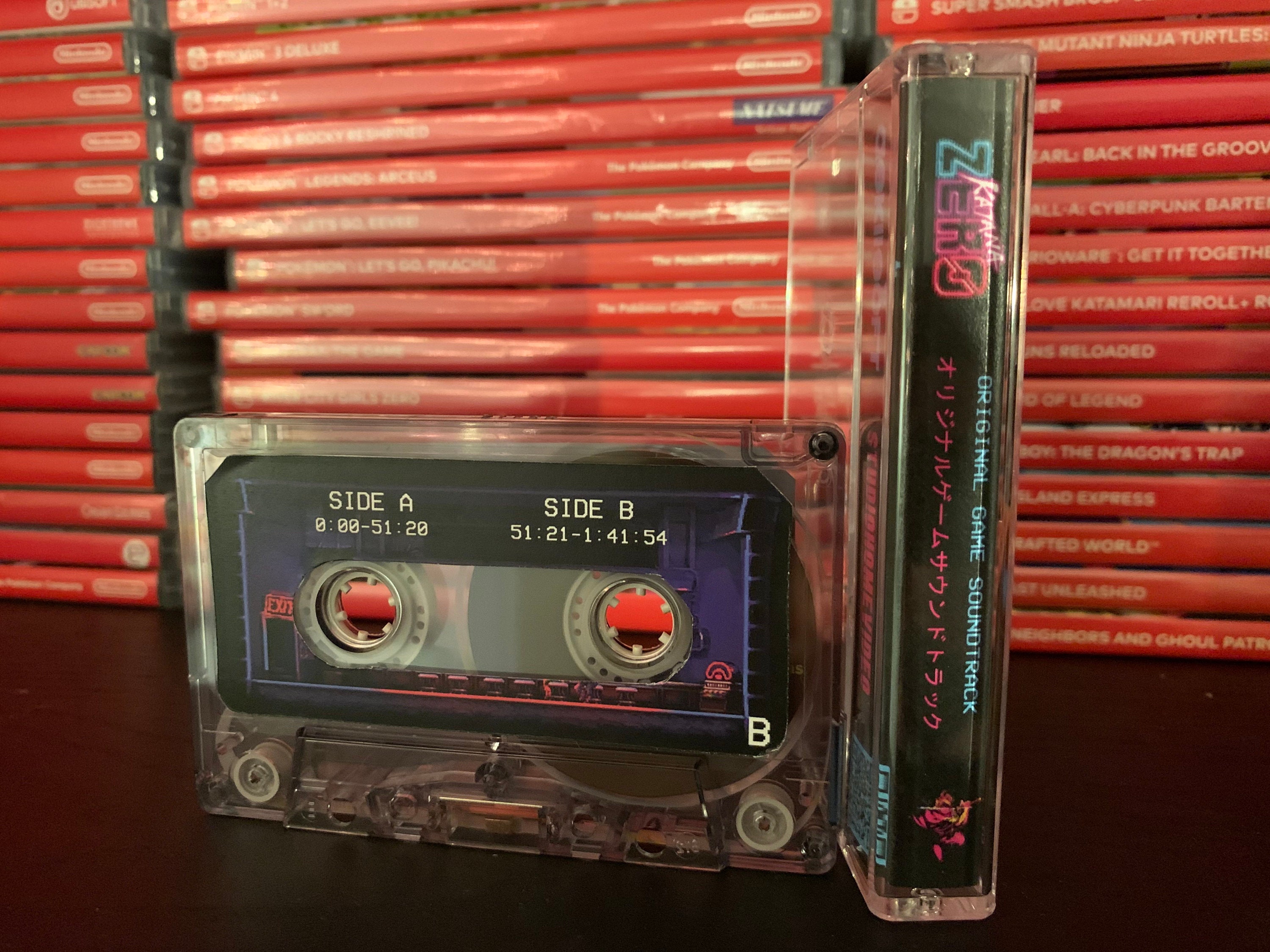 Katana Zero (2019) Custom Cassette Tape for Soundtrack OST - Etsy