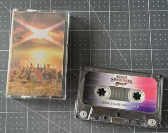 Super Smash Bros. Brawl (2008) Mixtape de cinta de casete personalizado para la banda sonora OST