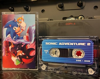 Cinta de casete personalizada de Sonic Adventure 2 (2001)