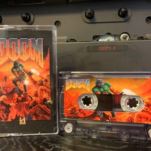 Doom (1993, PC) Custom Kassette Tape für Soundtrack OST